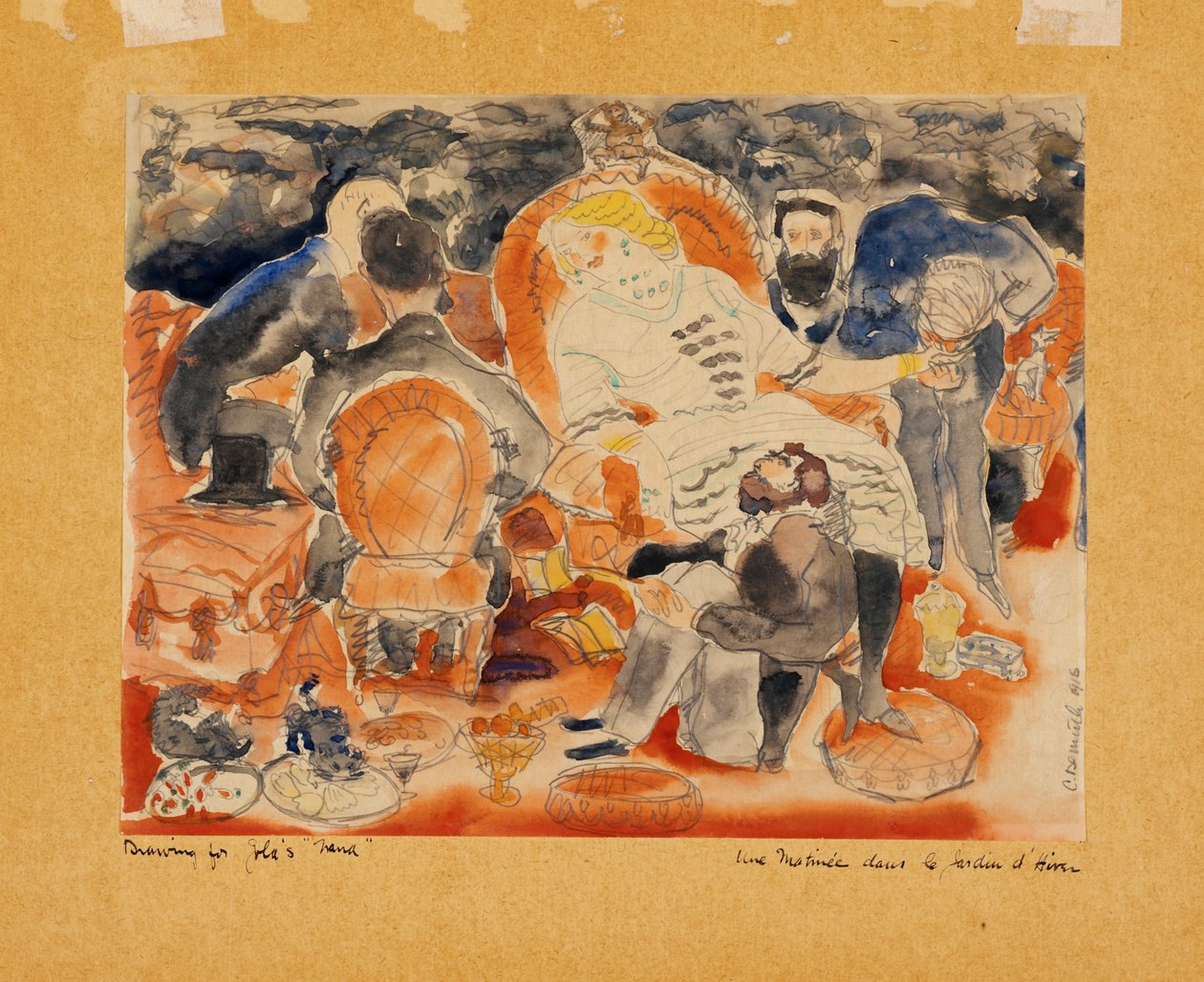 Nana et ses hommes - Charles Demuth
