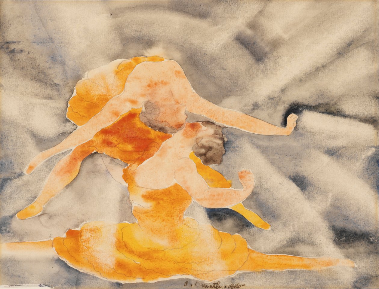 Deux femmes acrobates, 1916 - Charles Demuth