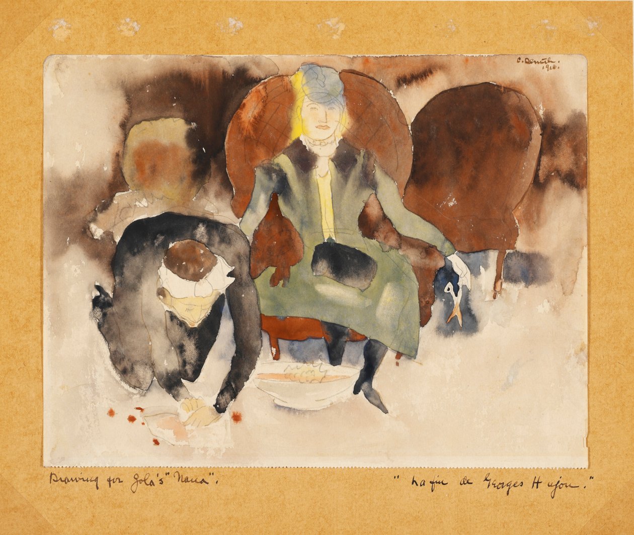 Nana de Zola, 1910 - Charles Demuth
