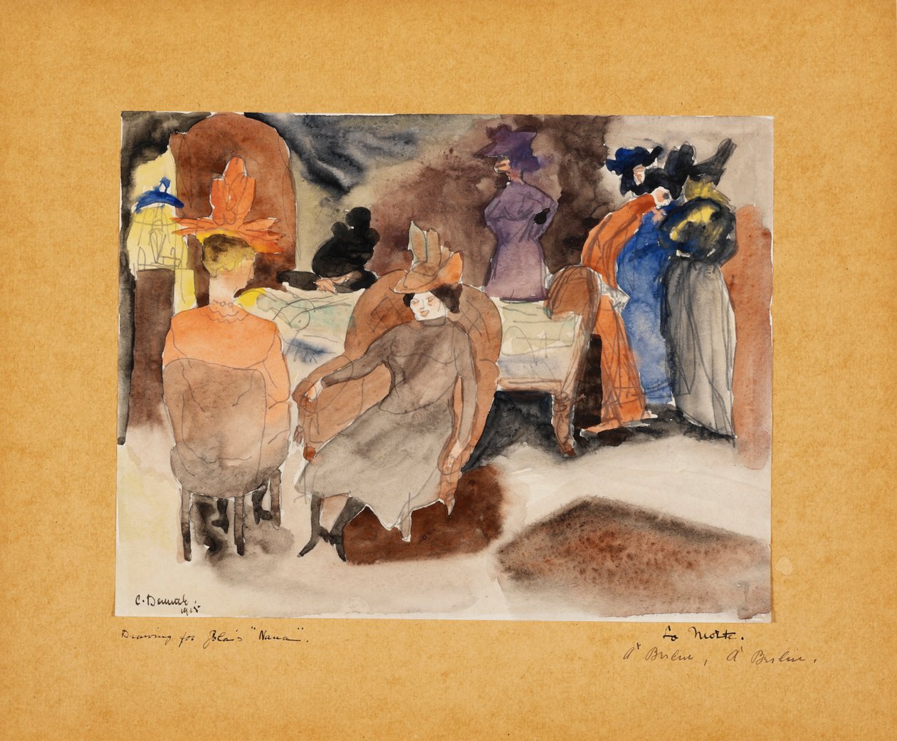 Nana de Zola, 1915 - Charles Demuth