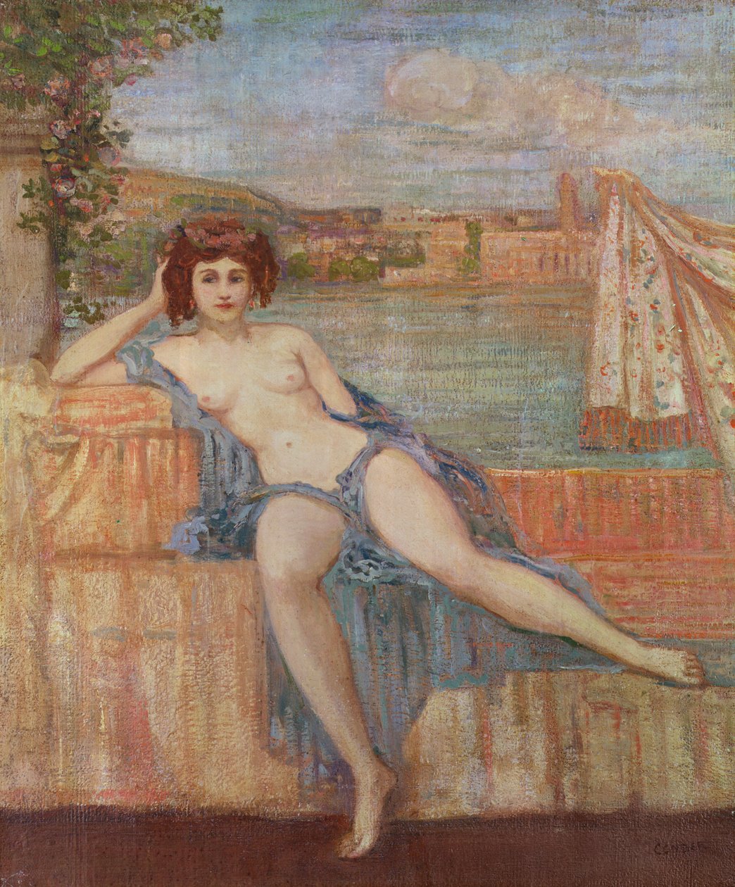 Nymphe près du port - Charles Edward Conder