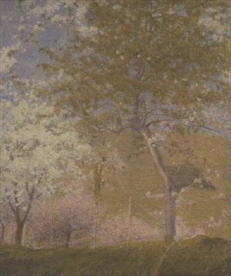 Vergers sur la Seine près de Vétheuil - Charles Edward Conder