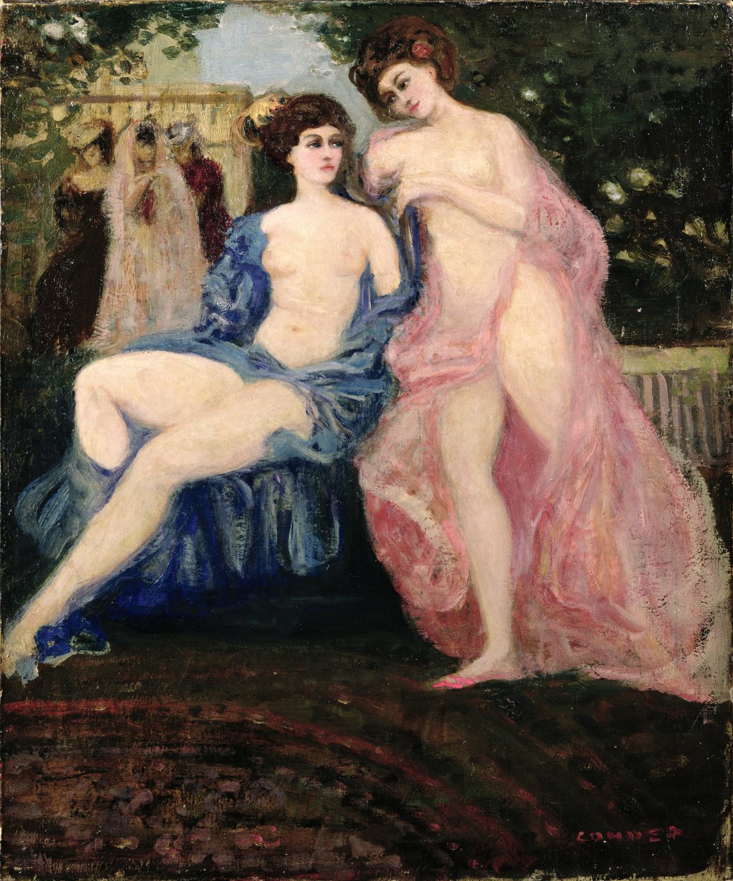 Deux femmes - Charles Edward Conder