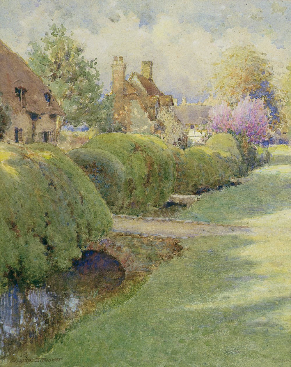 La Haie de Buis, Warborough, Oxon - Charles Edwin Flower