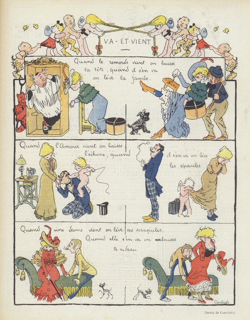 Illustration pour Le Rire - Charles Emile Egli