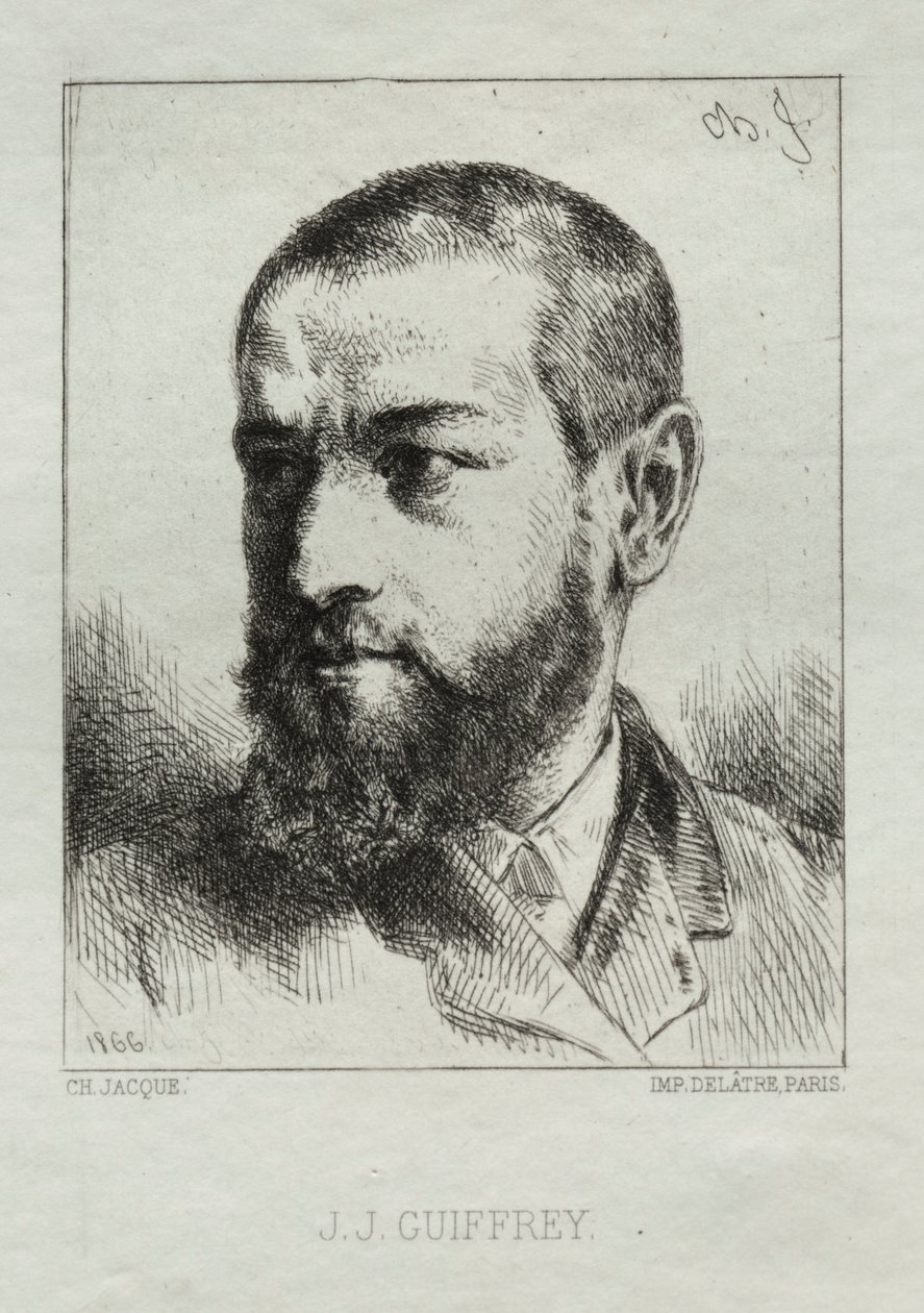J. J. Guiffrey, 1866 - Charles Emile Jacque