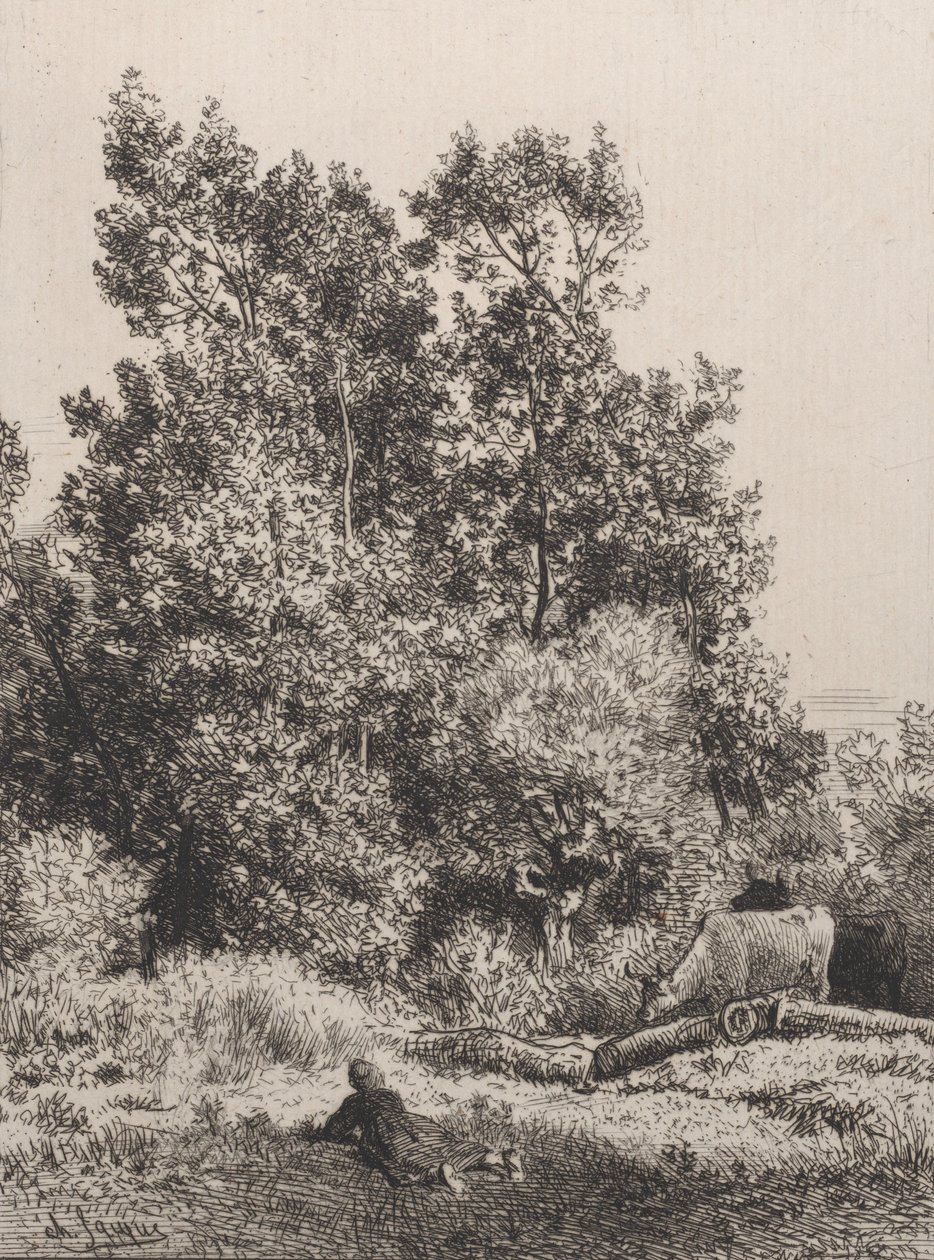 Paysage, 1864 - Charles Emile Jacque