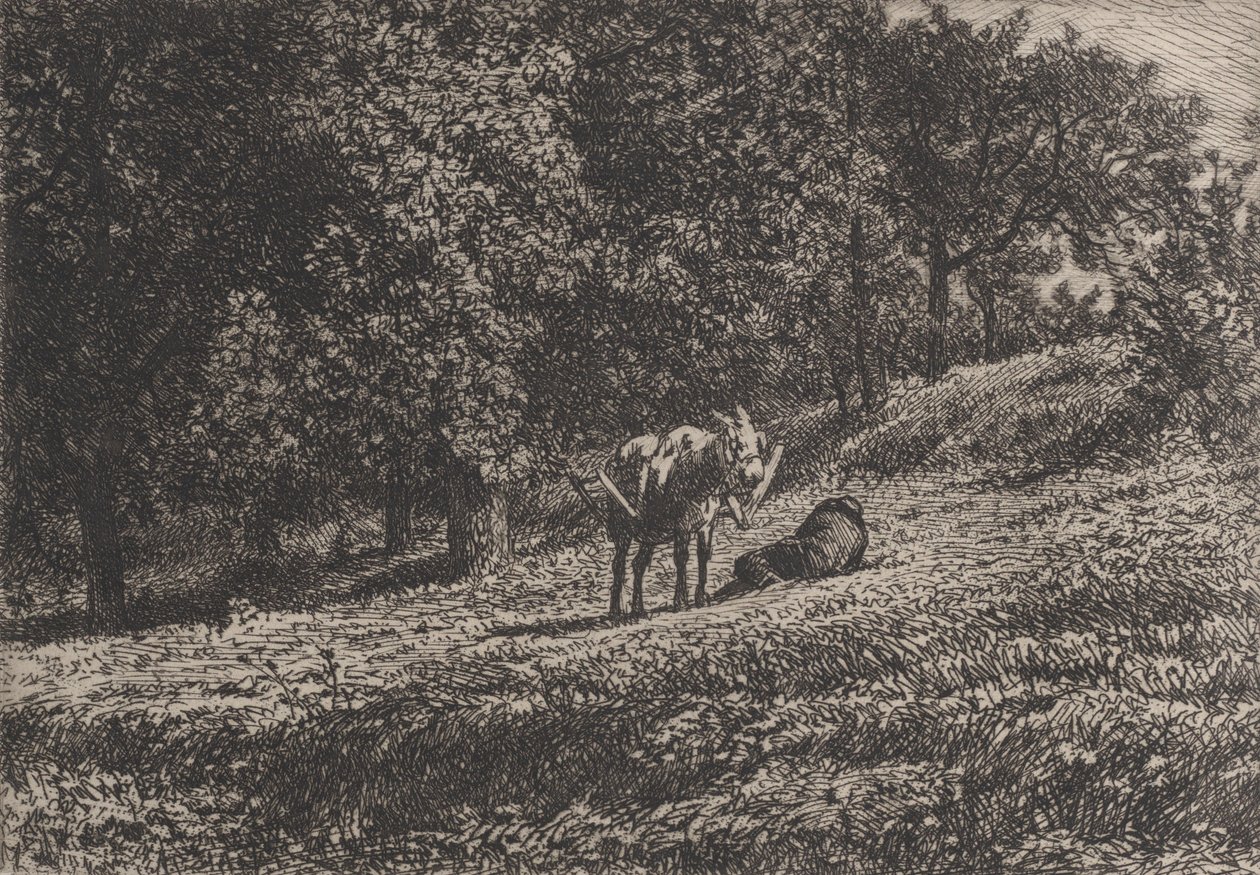 Verger - Charles Emile Jacque