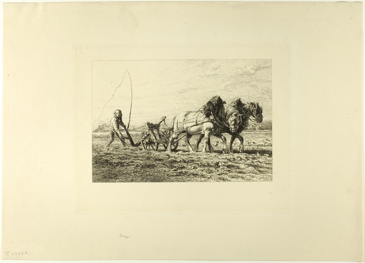 Labourer - Charles Emile Jacque