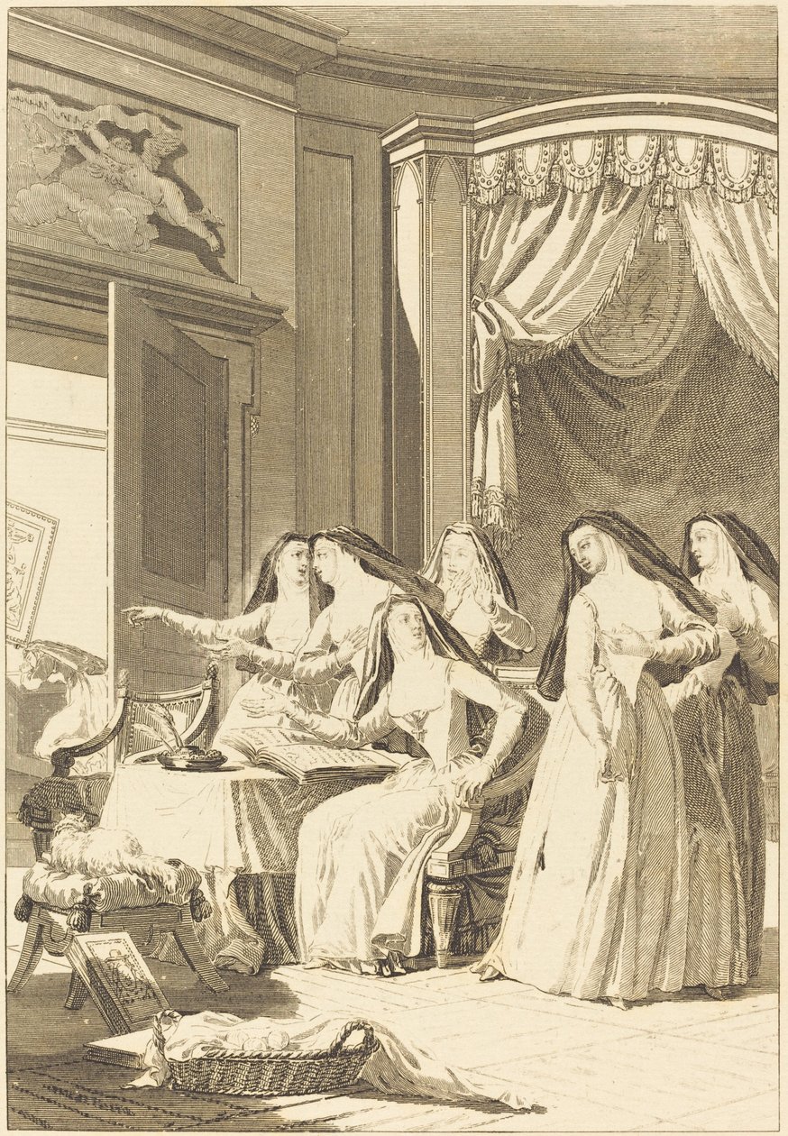 Sœur Jeanne - Charles Emmanuel Patas after Charles Monnet