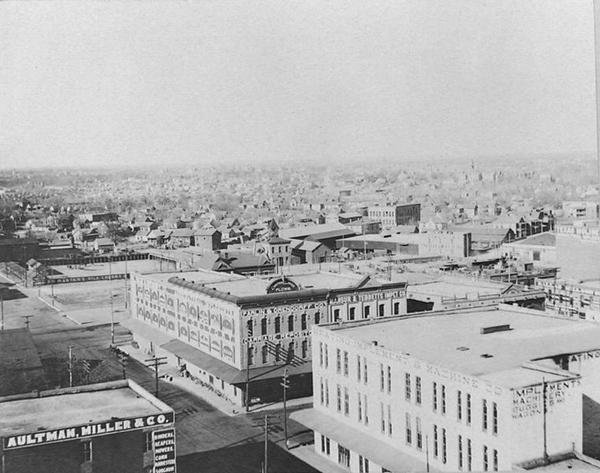 Vue vers le nord-est, Dallas - Charles Erwin Arnold