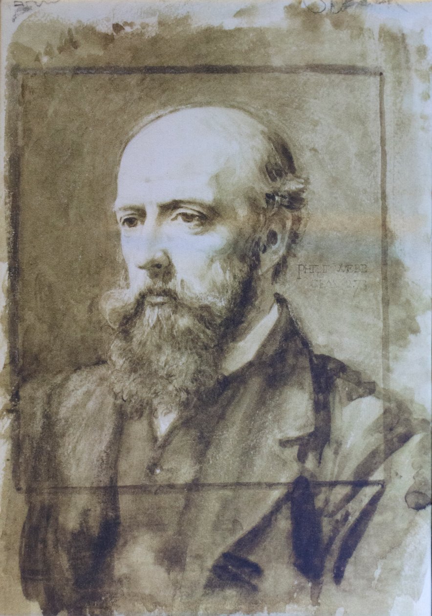 Portrait de Philip Webb - Charles Fairfax Murray