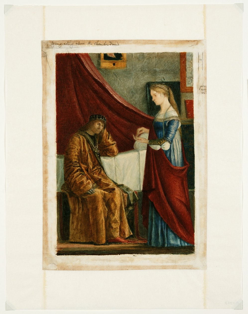 Le Consentement du Roi après Carpaccio - Charles Fairfax Murray