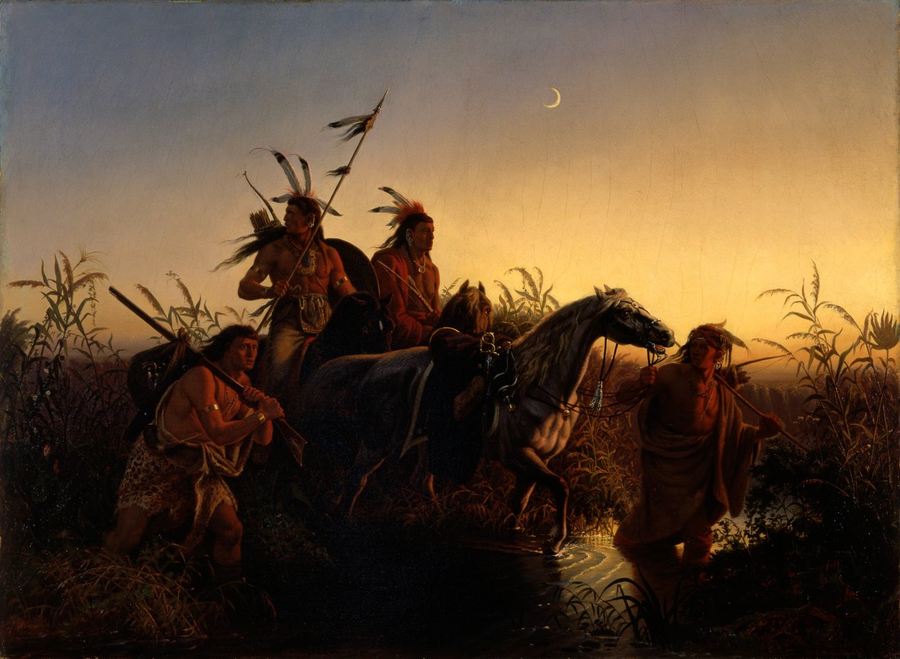 Le chargeur captif - Charles Ferdinand Wimar