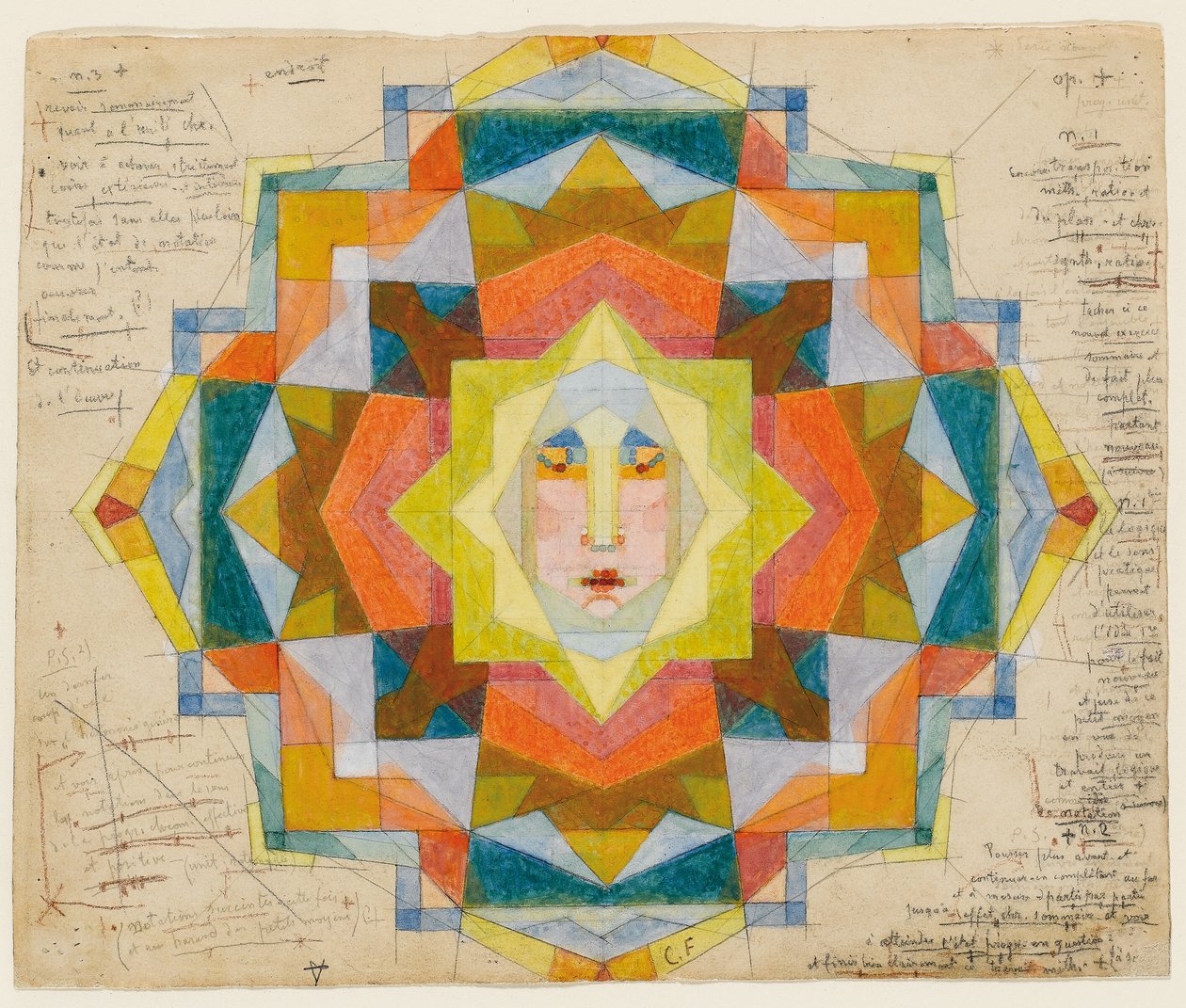 Notations chromatiques, après 1900 - Charles Filiger