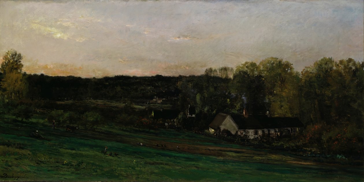 Maison de Mère Bazot, 1874 - Charles Francois Daubigny