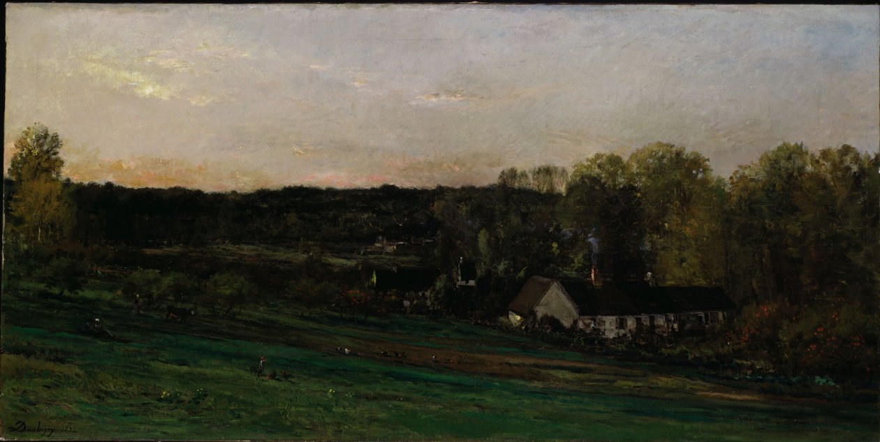 Maison de Mère Bazot, 1874 - Charles Francois Daubigny