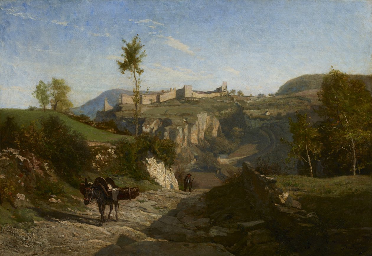 Paysage près de Crémieu - Charles Francois Daubigny