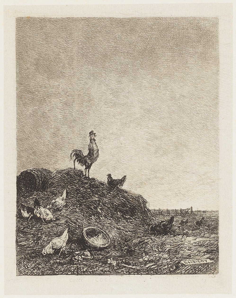 Le Chant du Coq - Charles Francois Daubigny