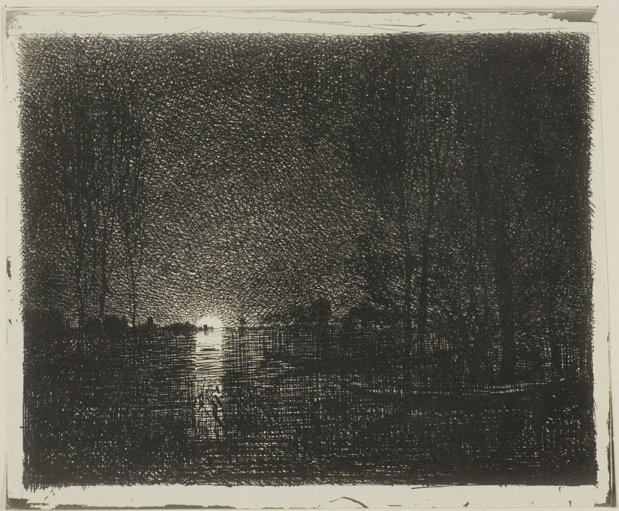 Effet de nuit - Charles Francois Daubigny