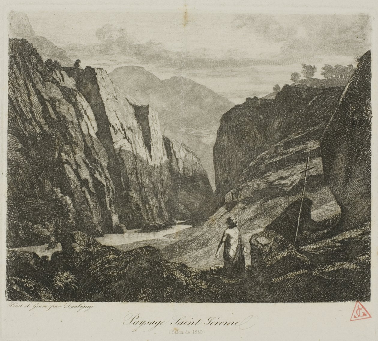 Saint Jérôme - Charles Francois Daubigny