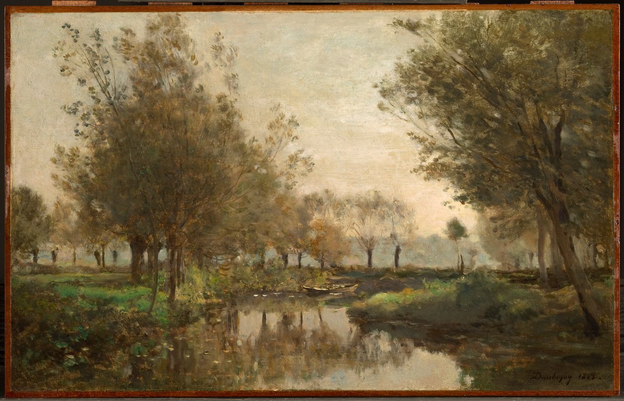 Le Ruisseau, 1863 - Charles Francois Daubigny