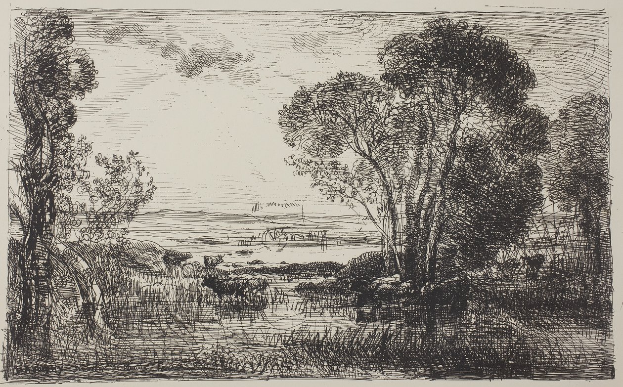 La machine hydraulique - Charles Francois Daubigny