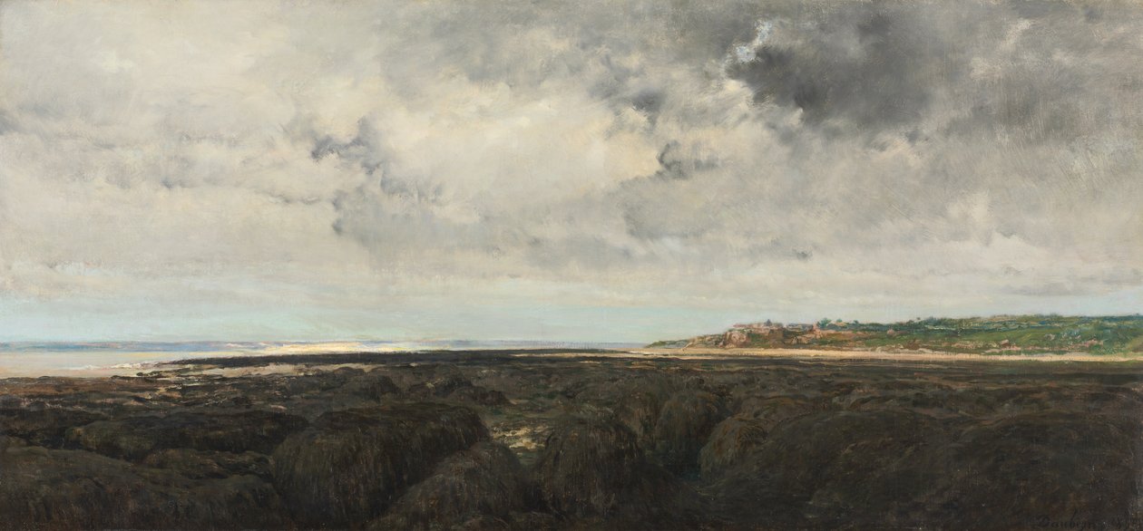 Villerville vu de Le Ratier - Charles Francois Daubigny