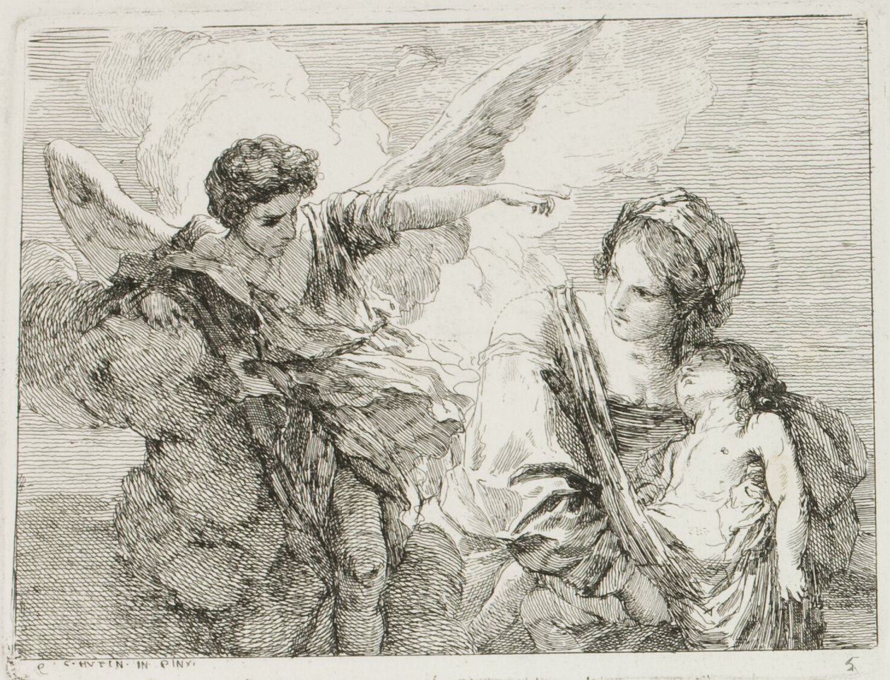 Hagar - Charles Francois Hutin