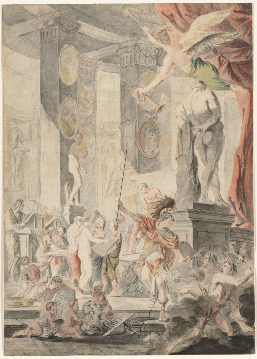 Ut Pictura Poesis, 1745-1746 - Charles Francois Hutin