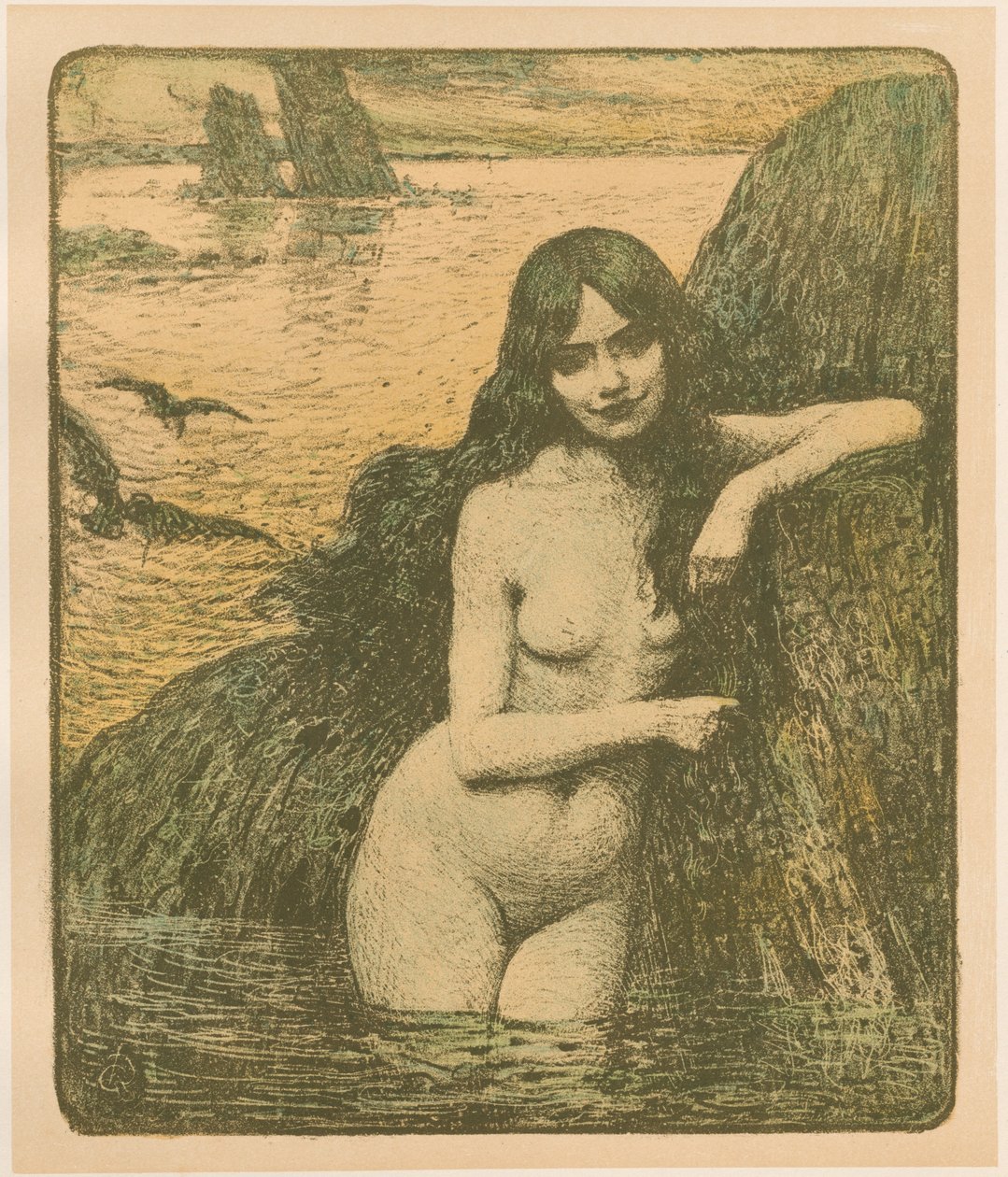 Sirène, 1896 - Charles Guerin