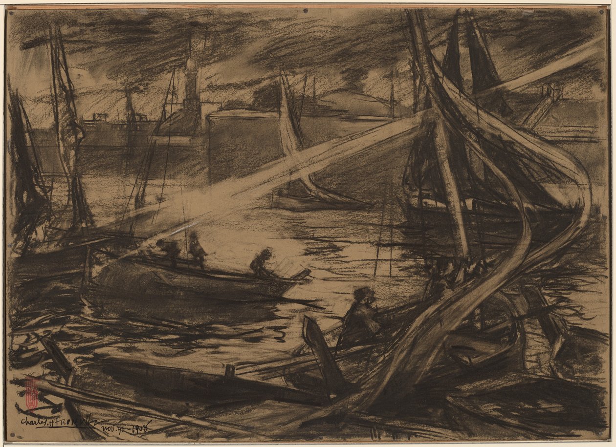La Tempête - Charles Fromuth