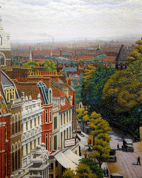 Vue de Londres - Charles Ginner