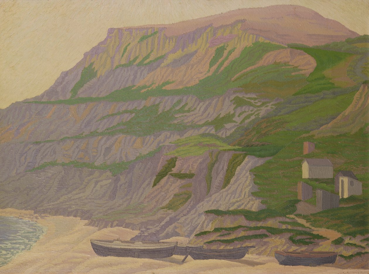 Falaises de Wear, Dorset - Charles Ginner