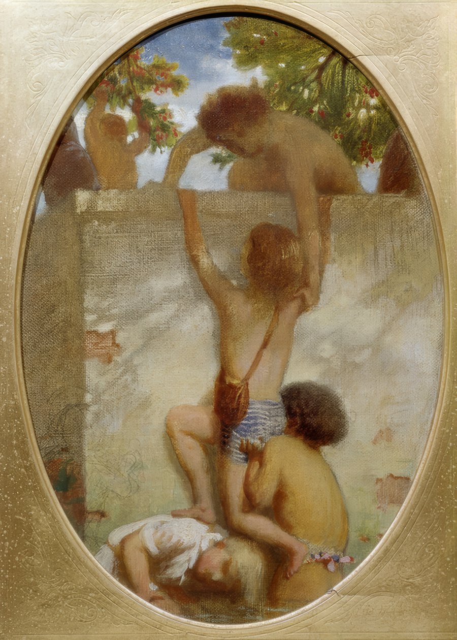 Les petits voleurs des champs - Charles Gleyre