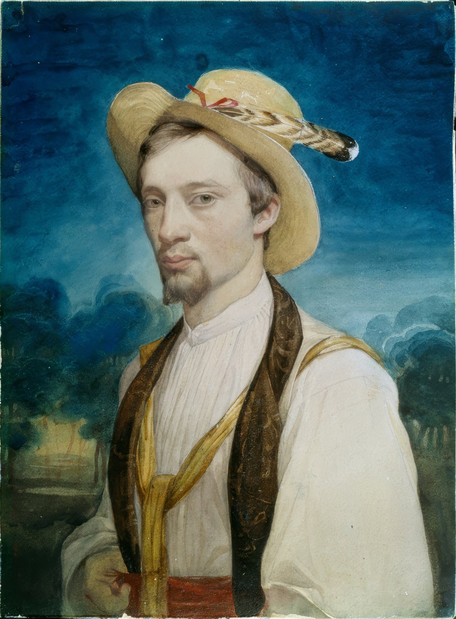 Autoportrait de Charles Gleyre - Charles Gleyre