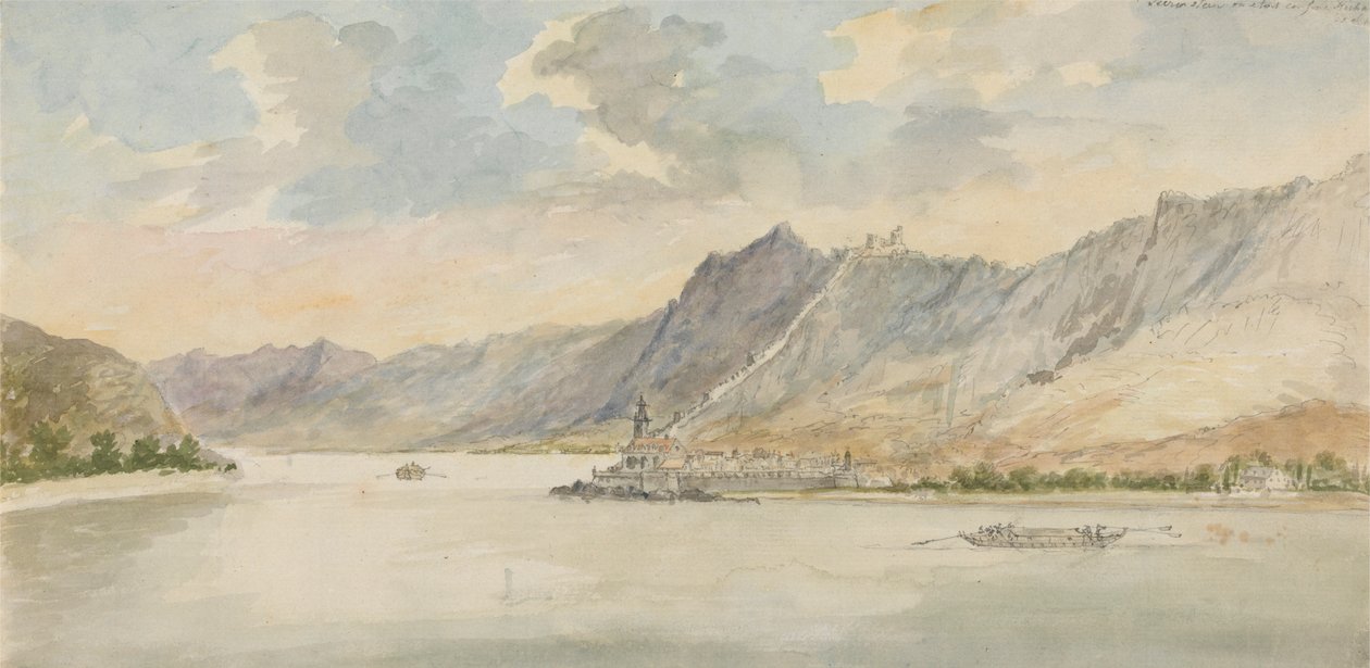 Vue de Dürrenstein - Charles Gore