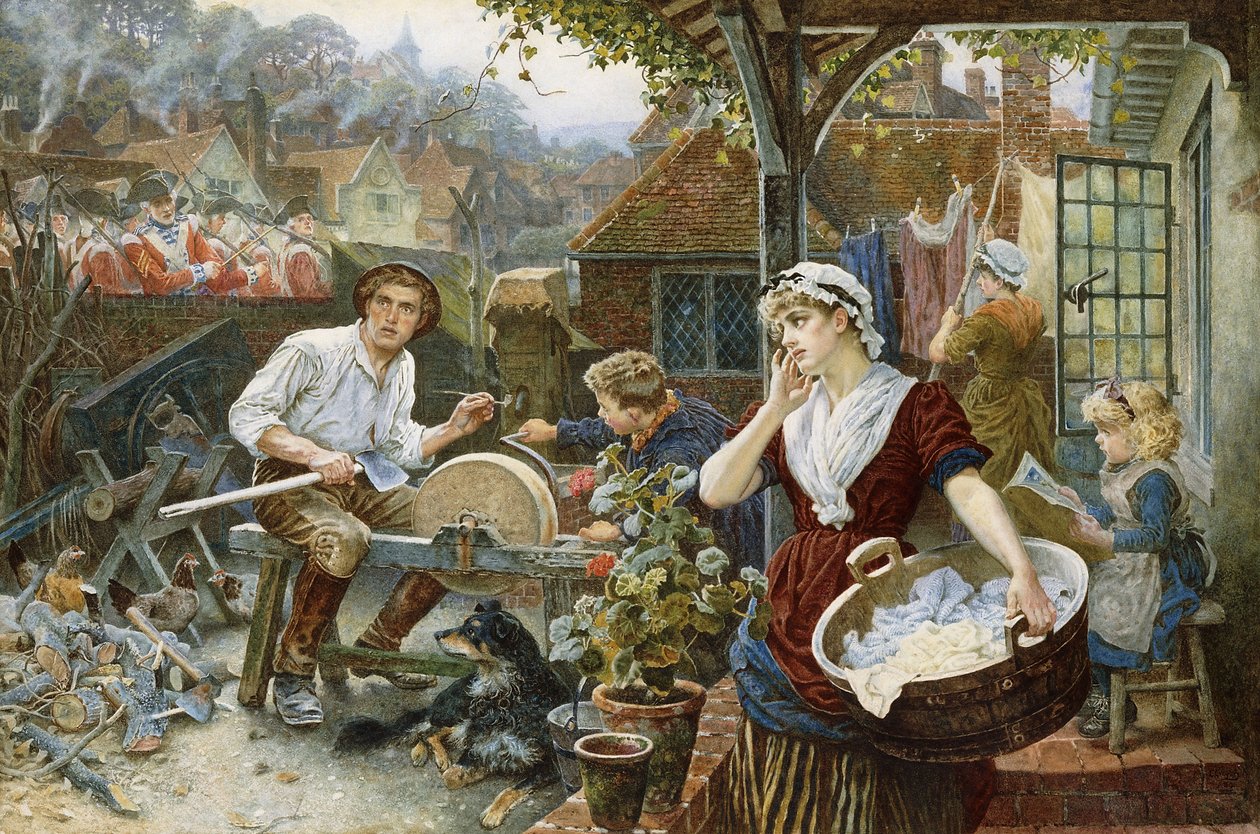 Le déserteur, 1884 - Charles Gregory