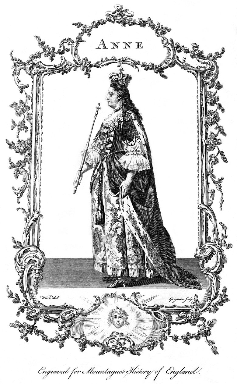 Reine Anne 1665-1714 - Charles Grignion