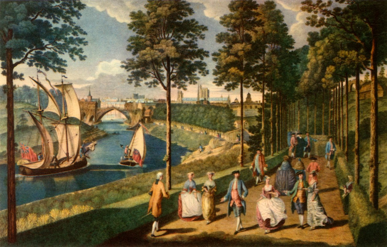 Vue de York, 1756 - Charles Grignion