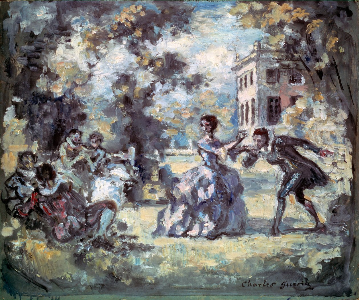 Scène amoureuse, vers 1908 - Charles Guerin