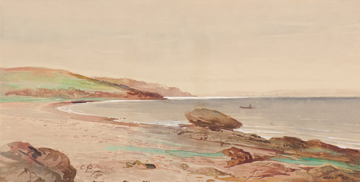 Baie de Wormit - Charles Gustav Louis Phillips