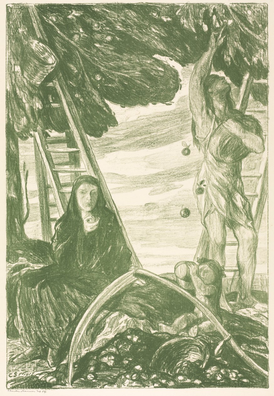 Automne, 1917 - Charles Haslewood Shannon