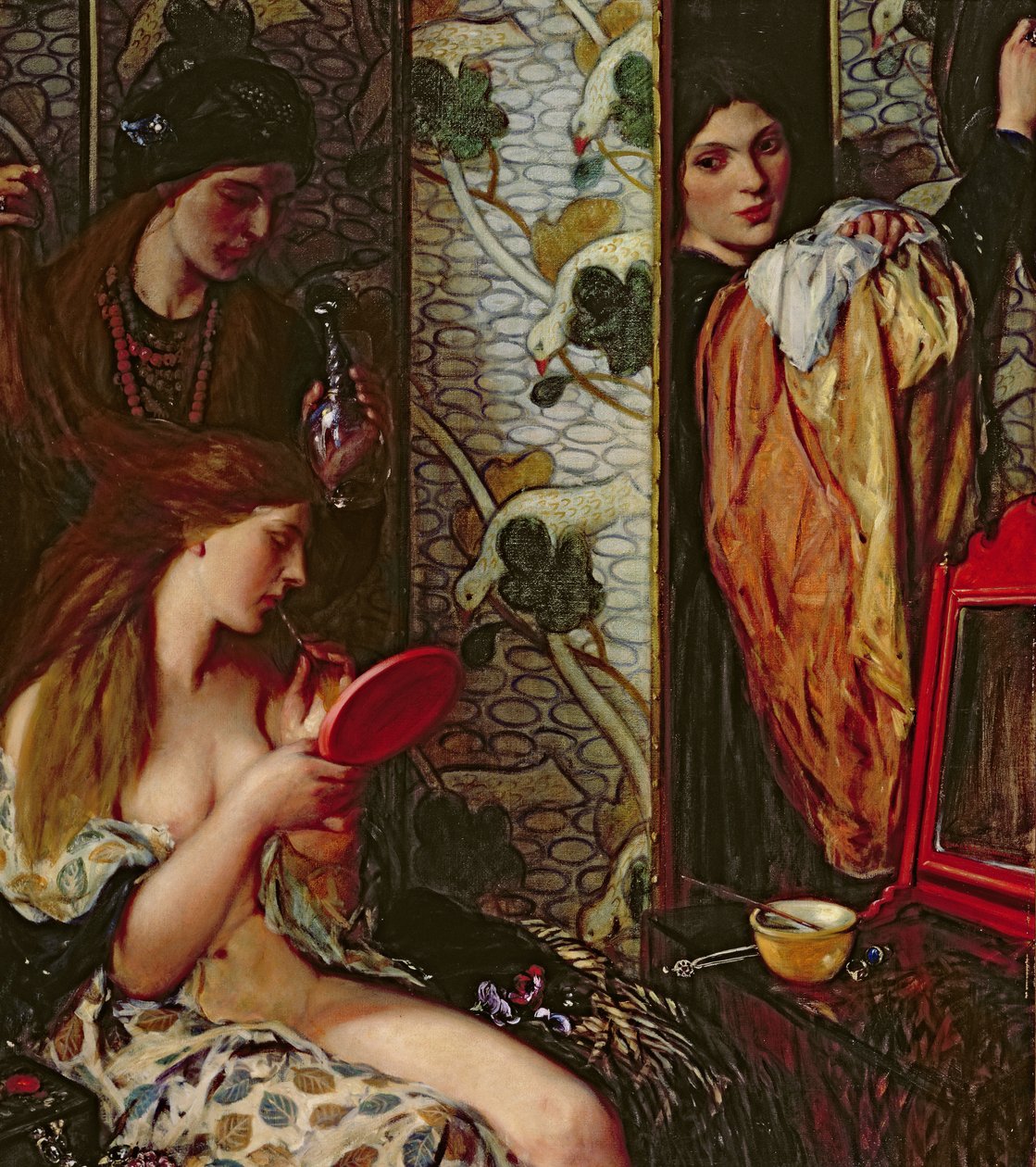 La toilette, 1912 - Charles Haslewood Shannon