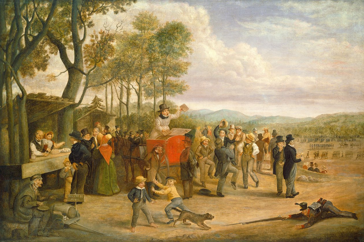 Jour de rassemblement, 1843 ou après - Charles Henry Granger