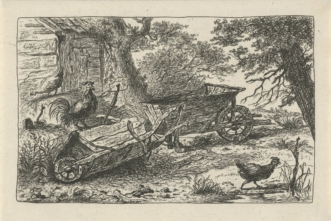 Deux brouettes - Charles Howard Hodges (possibly)