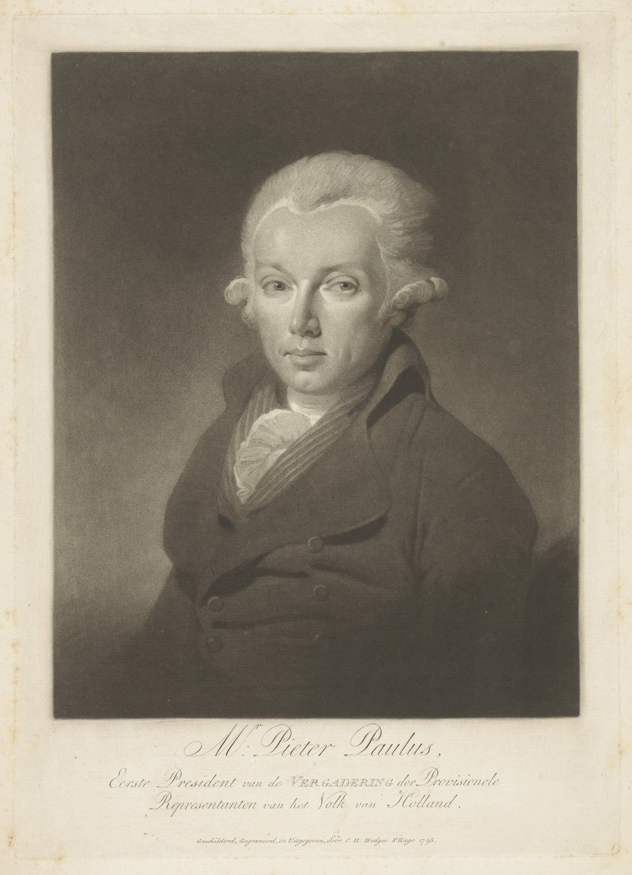 Portrait de Pieter Paulus - Charles Howard Hodges