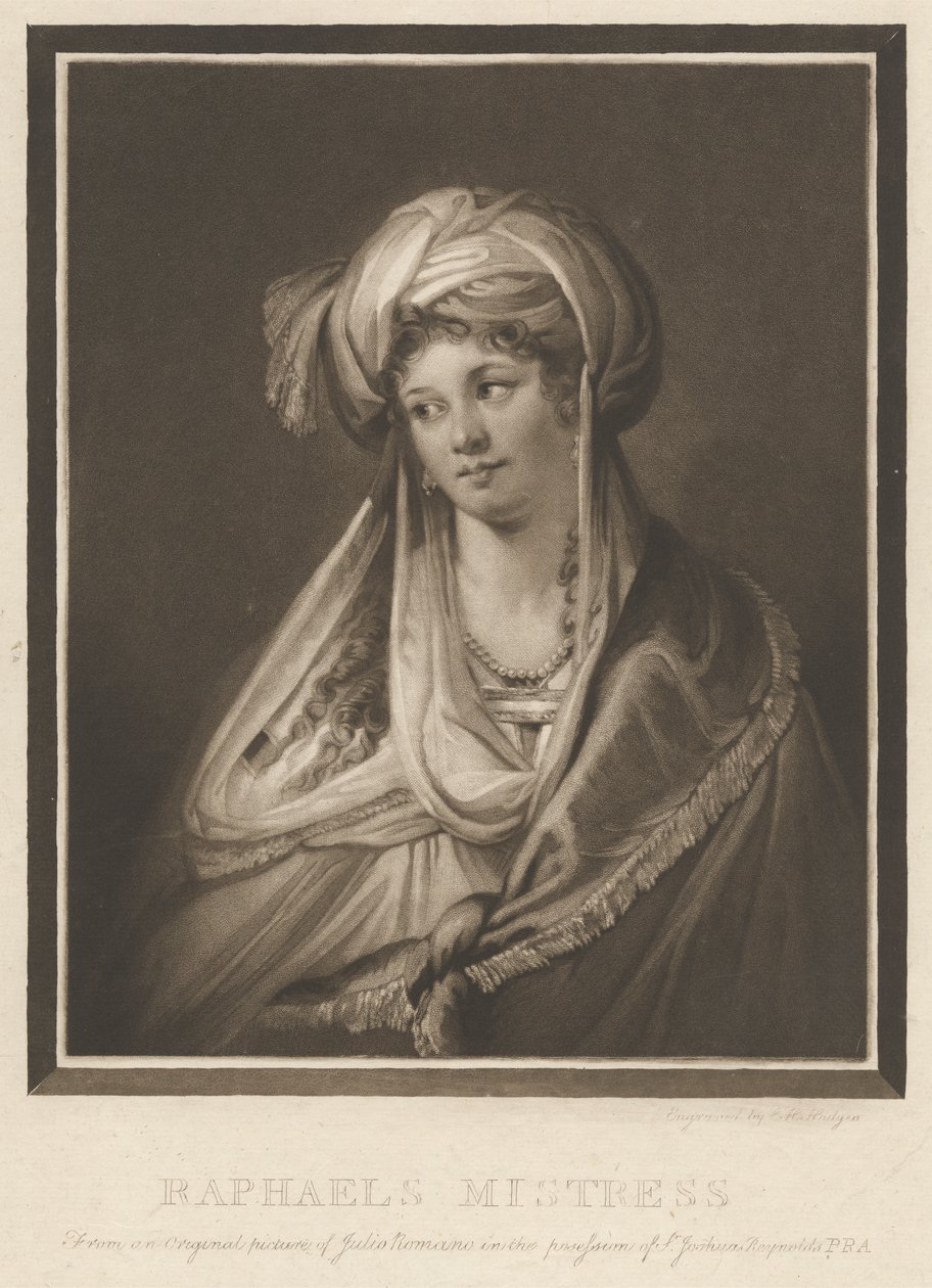 La Maîtresse de Raphaël - Charles Howard Hodges