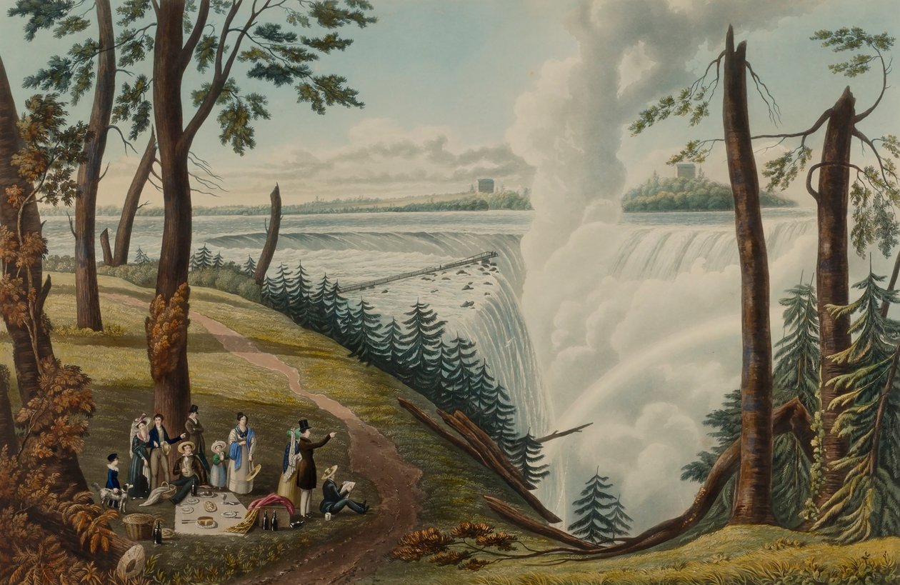 Les chutes du Niagara - Charles Hunt