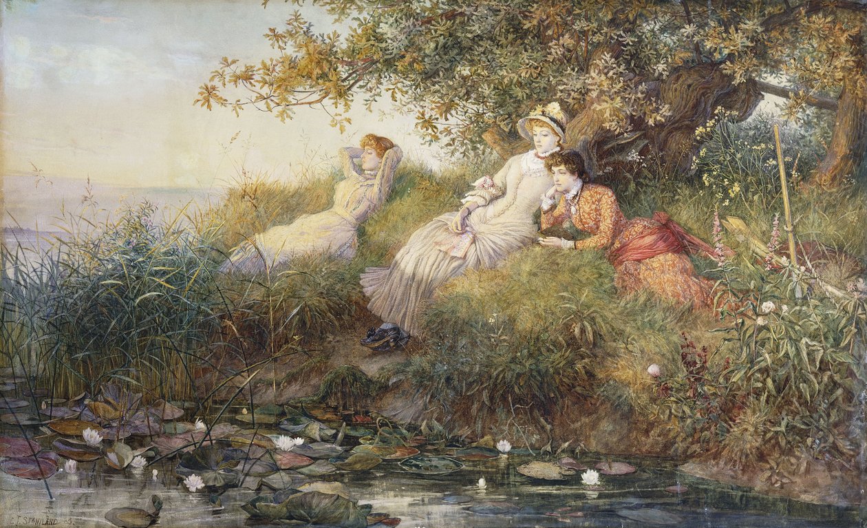 Les Mangeurs de lotus, 1883 - Charles J. Staniland